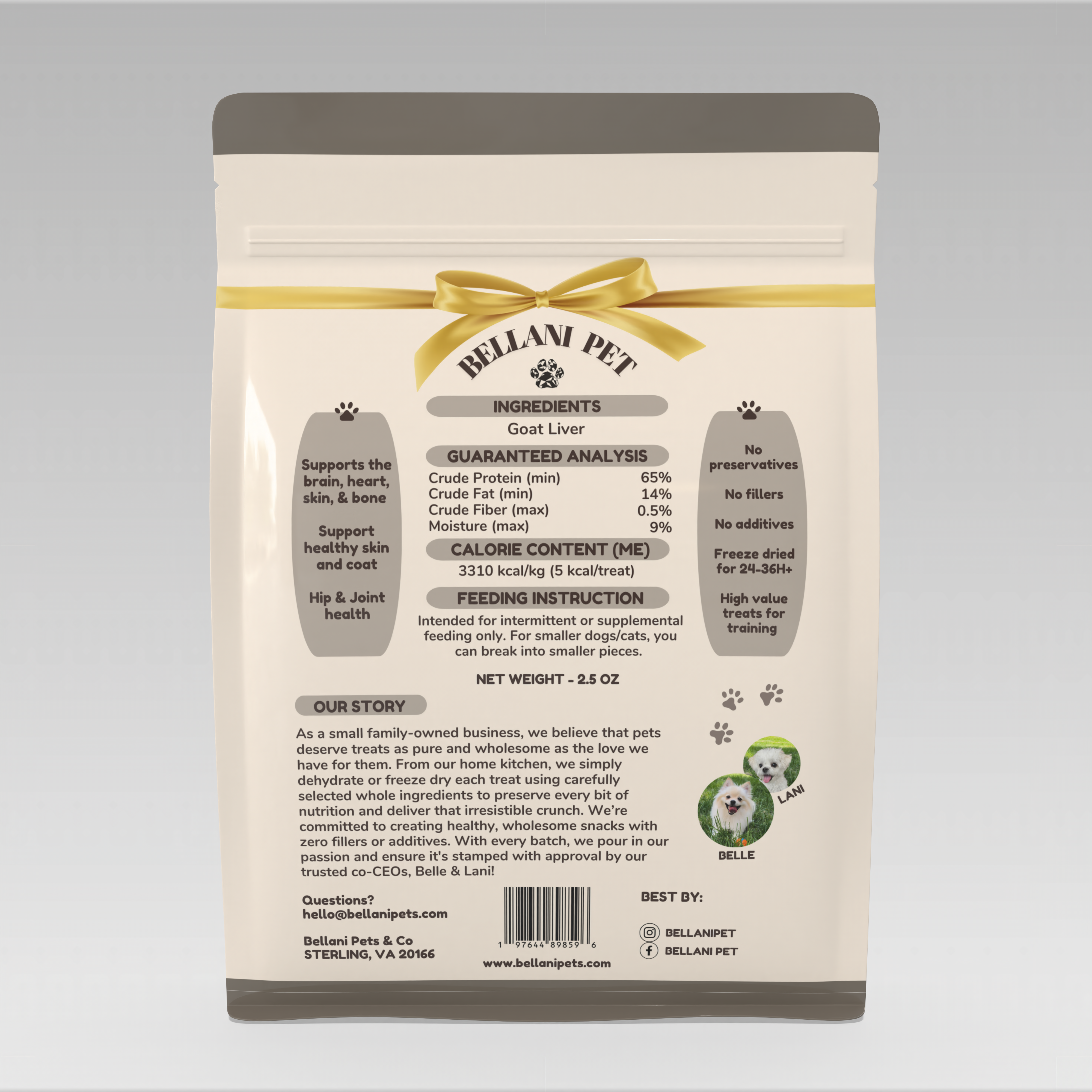 Freeze Dried Goat Liver