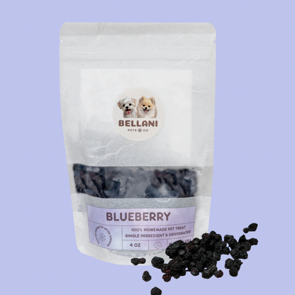 Bellani Pets | Dehydrated 100% Blueberry Pet Treats