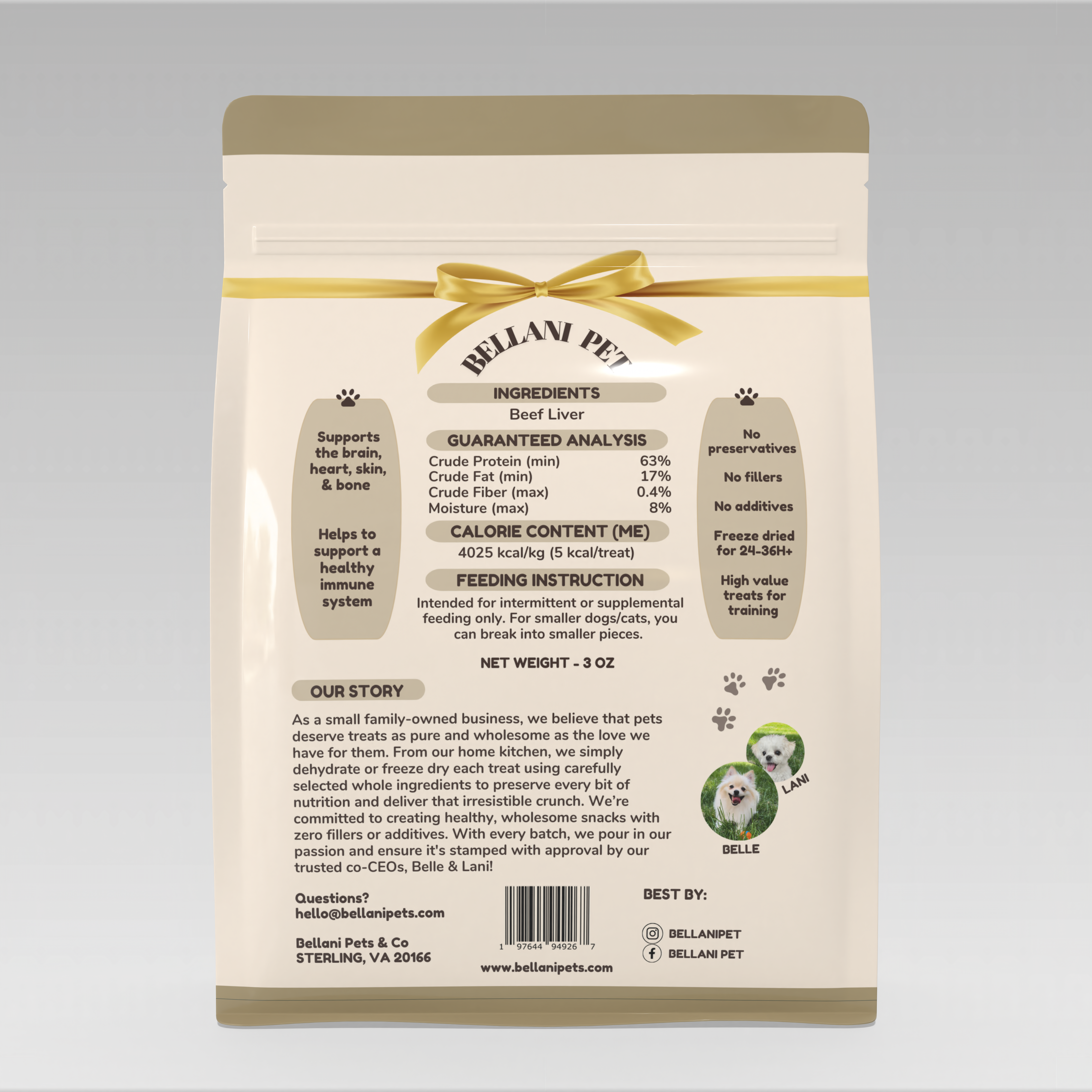 Freeze Dried Beef Liver