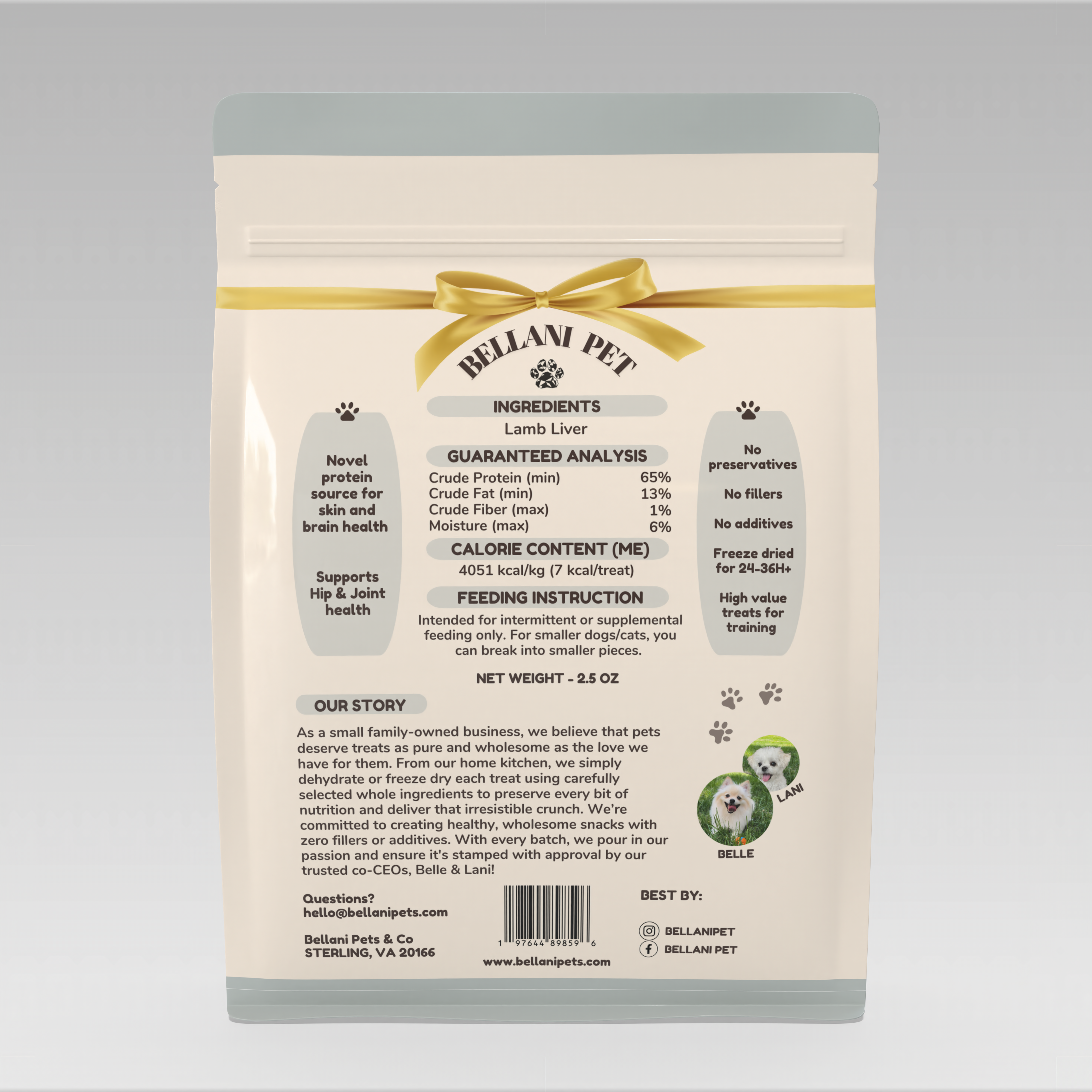 Freeze Dried Lamb Liver