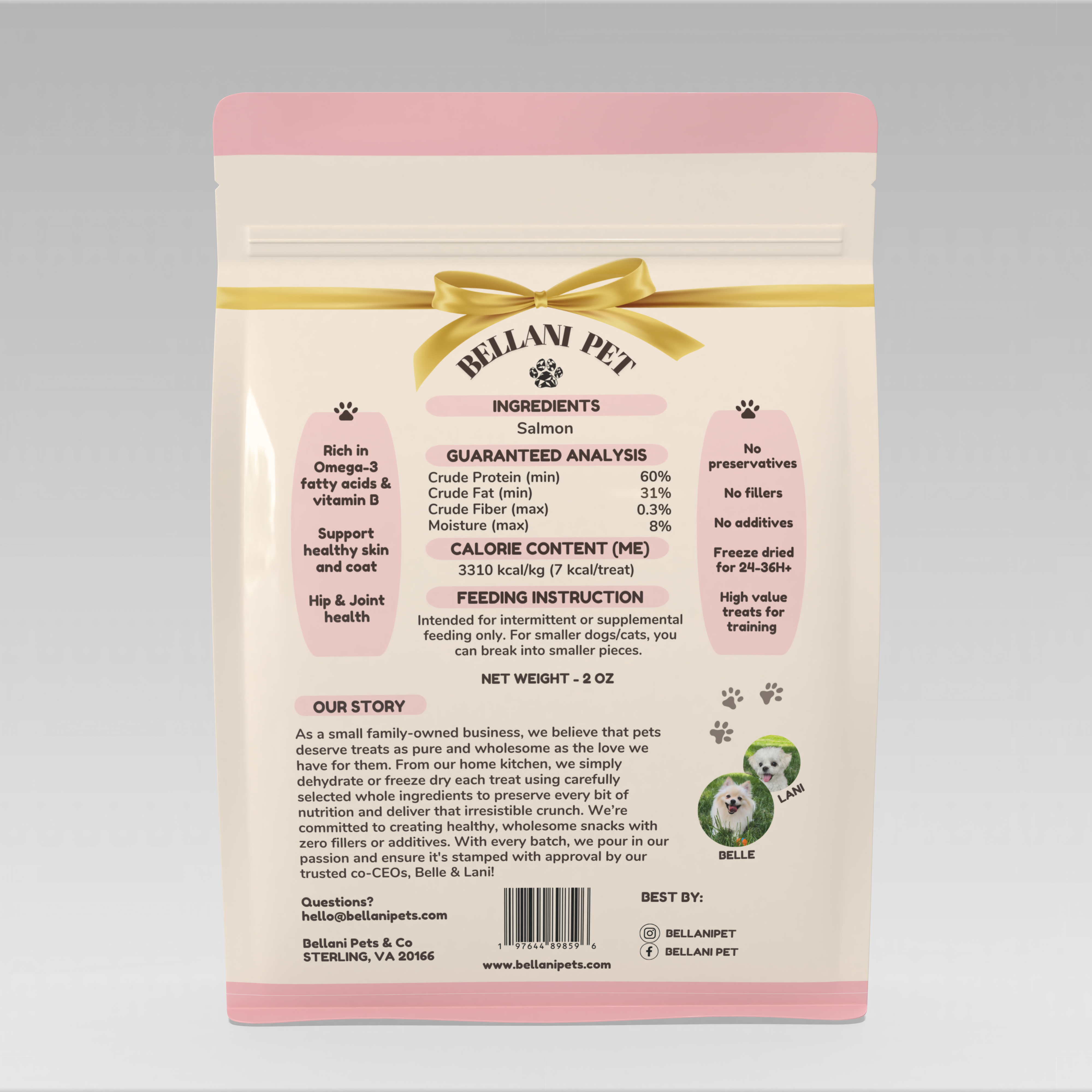 Freeze Dried Salmon Bites