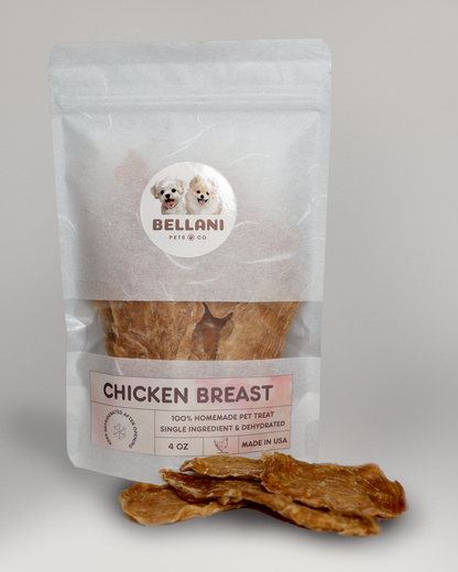 Bellani Pets | Dehydrated 100% Chicken Breast Pet Treats