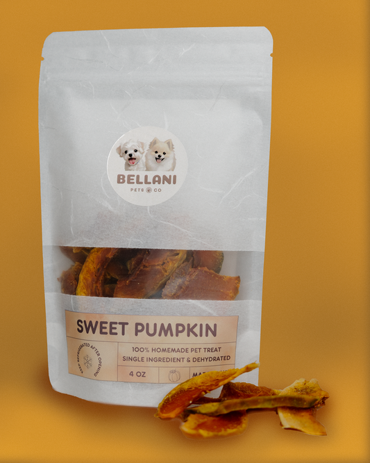 Bellani Pets | Dehydrated 100% Pumpkin Pet Treats